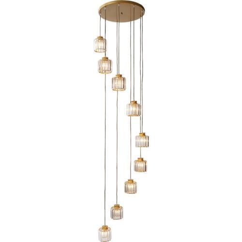 Minfu Crystal Pendant Lights