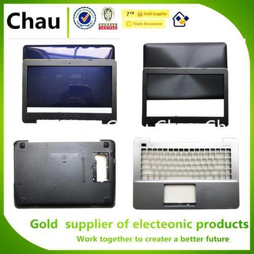 New For ASUS X455 A455L F455 A455LD K455 LCD Back Cover & LCD Front Bezel & Upper Case Palmrest & Bottom Case Cover