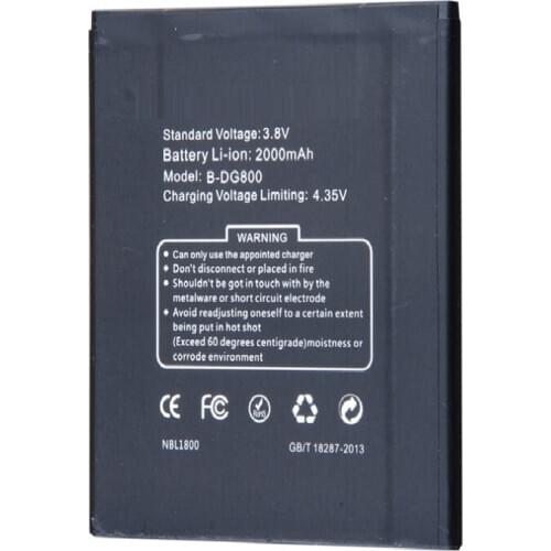Original antirr Mobile Phone Battery For Doogee DG800 VALENCIA High Quality Replacement Battery