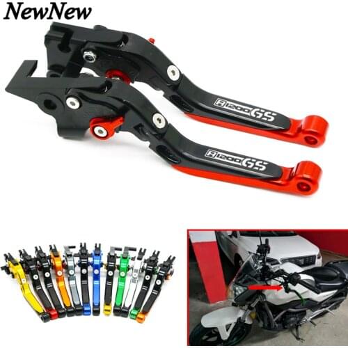 Motorcycle CNC Adjustable Extendable Foldable Folding Handle Brake Clutch Levers For BMW R1200GS LC Adventure R1200 GS 2006-2013