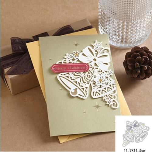 Christmas bell snowball Metal Cutting Dies For DIY Scrapbooking Album Embossing Paper Cards Decorative Crafts