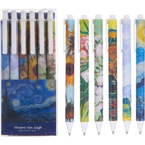 Master Series Picasso Ballpoint pen kawaii high quality beautiful gel pens for writing canetas gel гелевые ручки ציוד לבית ספר
