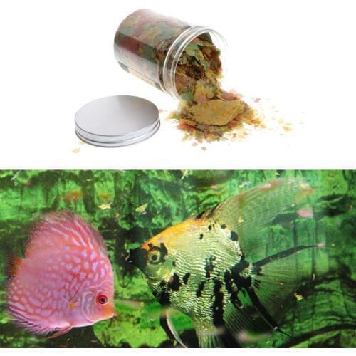 Fish Flakes For Tropical Fish Marine Ornamental Aquarium Fish Foods Feeing 110g