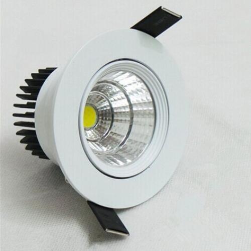 COB LED Downlight Dimmable lamps 10W COB LED Spot Light Ceiling Downlight Recessed Cabinet Down Lamp AC85-265V