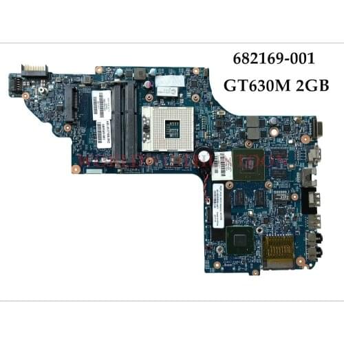 High quality replacement for HP Pavilion DV6-7000 Laptop Motherboard 682169-001 HM76 PGA989 DDR3 GT630M 2GB 100% Fully Tested