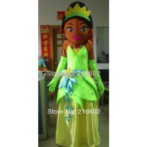 High quality frog princess mascot costumes Adult Size frog princess mascot costumes free shipping
