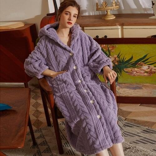 Xiao O smile Women's Bathrobes