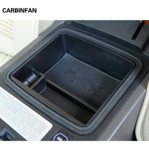 Car Center Storage Boxes Holder Armrest Box Storage With Mat For Toyota Land Cruiser Prado FJ120 FJ150 2004-2015