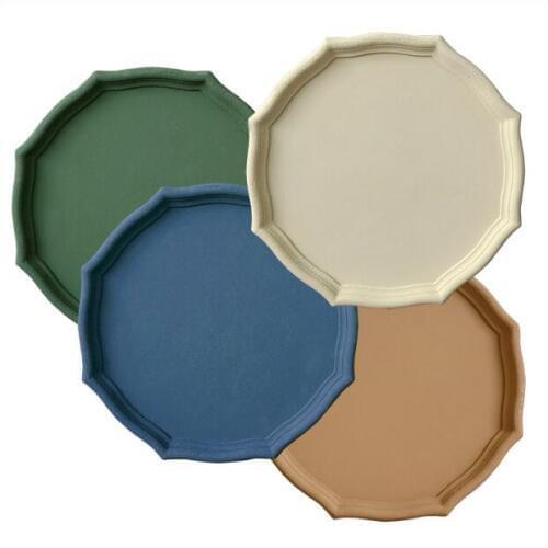 Europe style round wood storage tray wood serving tray home decor trays bandeja joyas serving tray wood TYTP021