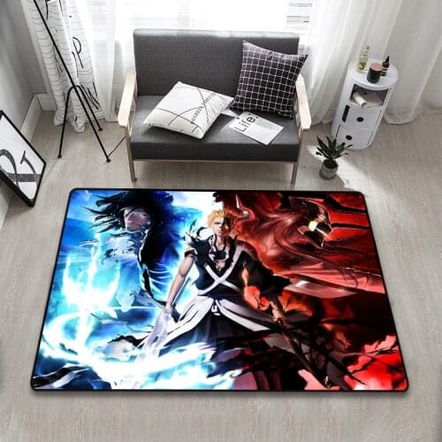 New Bleach Floor Rug Carpet Bedroom Big Doormat Non-slip Mat Living Room Anime Cosplay Gift