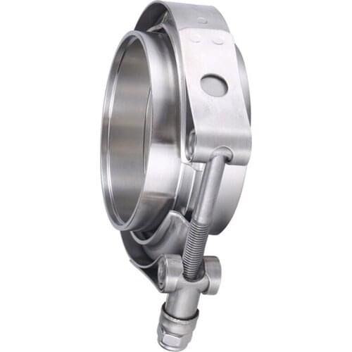 1.5/1.75/2/2.25/2.36/2.5/3/4/5/6 inch Stainless Steel Car V-band Male Female Exhaust Flange Vband Clamps Car V-band Clamps