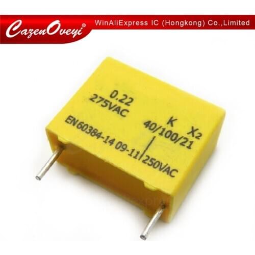 1pcs/lot High quality safety capacitor MPX40/100/21 0.22UF 224K 275V 0.22UF 224K In Stock