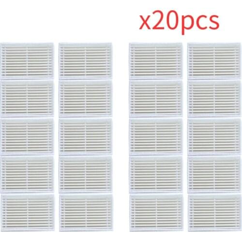 20pcs Robotic Vacuum Cleaner HEPA Filter for midea VCR15 VCR16 Panda X600 pet Kitfort KT504 Robotic