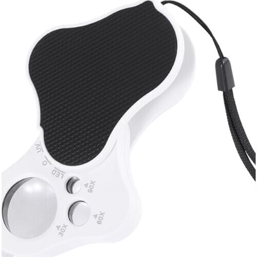 30X/60X/90X Magnifier Jewelers Gold Eye Tool Jewellery Folding Loupe Glass Lens Magnifying Triplet Glass Jewelry Diamond