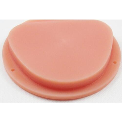 6pcs Teeth dentures Pink PMMA Blocks Dental PMMA Disk Blanks for Amann Girrbach 89*71*20mm