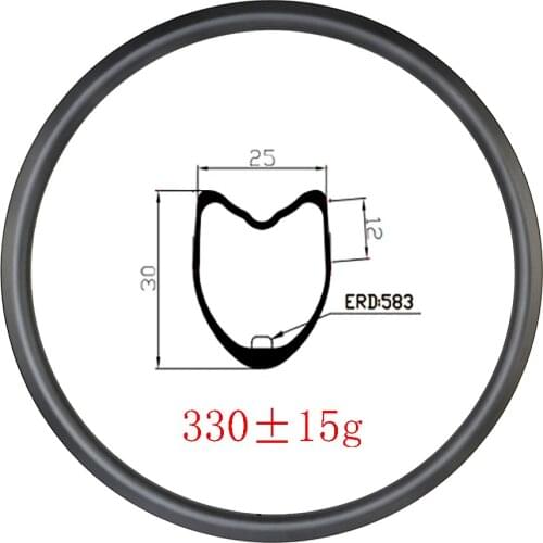 700c 30mmx25mm Tubular Road disc carbon rim U-Shape 30mm deep 25mm wide UD 3K 12K matte glossy 18H 20H 24H 28H 32H bicycle wheel
