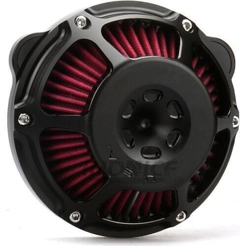 Black stage one Air Cleaner intake filter For Harley Softail heritage 93-15 ,01-07 DYNA TOURING Street glide air clenars