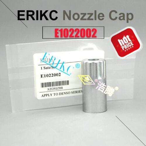 ERIKC E1022002 Original Common Rail Spray Nozzle Retaining Nut and Diesel Injector Nozzle Cap Retaining Nut