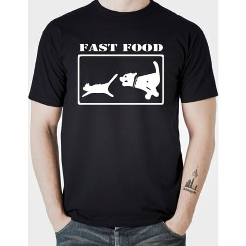 T-Shirt Fast Food BBQ Grillen Hund Katze Kugelgrill Metzger Smoker Burger