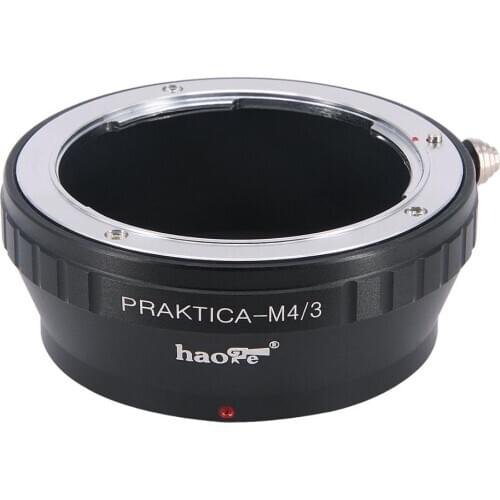 Haoge Manual Lens Mount Adapter for Praktica B PB Mount Lens to Olympus and Panasonic Micro Four Thirds MFT M4/3 M43 Camera