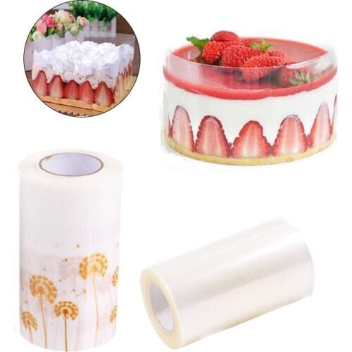 Cake Decorating Tools Mousse Surround Film Mousse Wrapping Tape Cake Collar Roll Chocolate Candy Baking Surround Film Lining