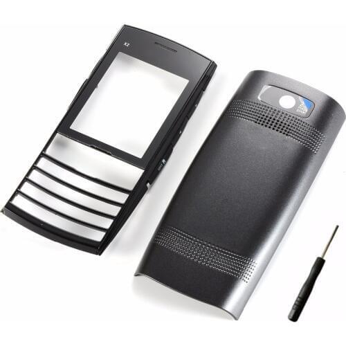 10 pcs For Nokia X2 X2-02 Phone Housing Front Frame + Battery Back Cover+Tools( no keypads)