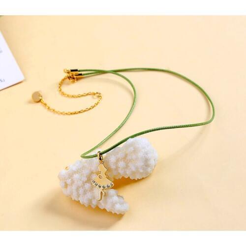 Cute Womens Necklace Rope Chain Fairy Pendant Necklace For Women Trendy Jewelry Wholesale Price