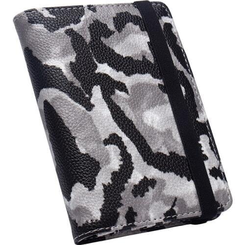 25PCS / LOT Fashion Serpentine Passport Cover Case Credit Card Passport Ticket Holder Wallet