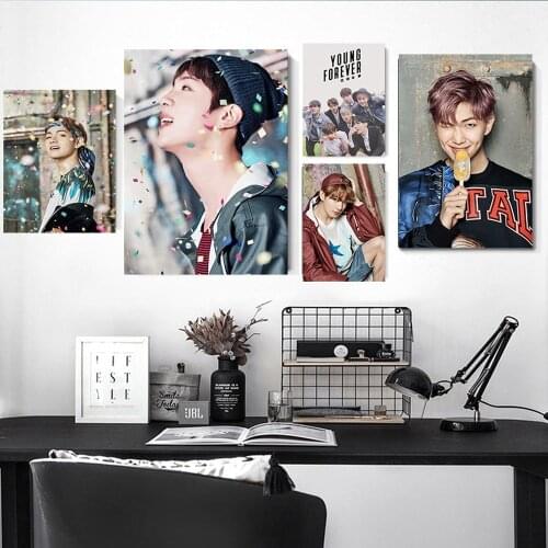 5DDIY Diamond Painting Kpop Boys Painting Cross Stitch Kits Diamond Mosaic Art Picture Diamond Embroidery Home Decoration