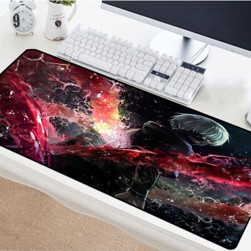 Mairuige Cool Ghoul series table mats have high quality rubber non-slip keyboard pads for home office