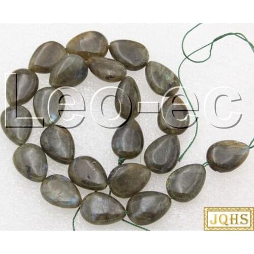 Natural 13X18mm drip labradorite Quartz Stone Loose Beads for Jewelry Making Strand 15" DIY v1678