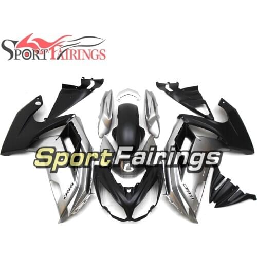 Fairings For Kawasaki ER-6F Ninja 650 12 13 14 ER6F 2012 2013 2014 ABS Plastic Injection Motorcycle Cowling Silver Black Covers