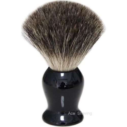 Silvertip/Black/Mixed Badger Brush Resin Handle Foam Lathering Barber Beard Shaving Mens Grooming Tool