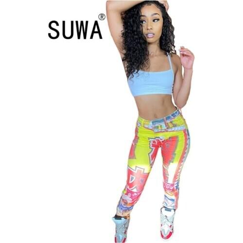 Женские брюки капри SUWA China At AliExpress