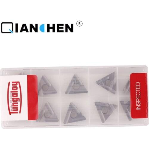 Tungaloy TNMG160408L-S NS9530 TNMG160408L-S T9125 Carbide CNC Inserts CNC Japan 10pcs Internal Turning Tool Hard Alloy