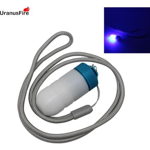 Uranusfire Diving Signal Light Mini Flashlight Torch portable lighting Underwater LED Signal Dive Light Torch