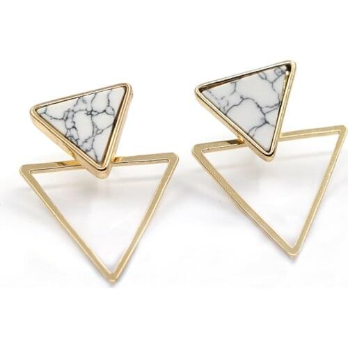 Серьги-гвоздики VILLWICE China At AliExpress