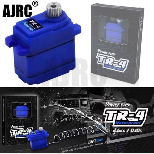 RC Vehicles Model Parts HD TR-4 Mini 7.4V 2.6KG Waterproof Metal Gear Servo for TRAXXAS TRX-4 TRX-6 G63 Servo Replaces 2065