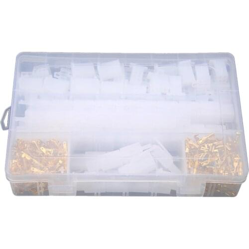 580x Wire Connector 2.8mm 2 3 4 6 9Pin Terminals Plug for Bike Car ATVs