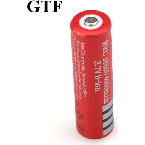 Battery 18650 3.7 v 4000mah rechargeable battery li-ion rechargeable battery for flashlight led rechargeable battery accumulator