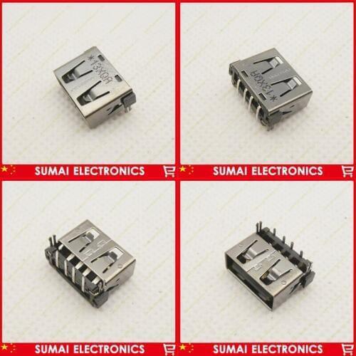 Free shipping 35pcs original new AM 2.0 data port jack 2.0 USB connector charger jack For Dell/lenovo/HP etc