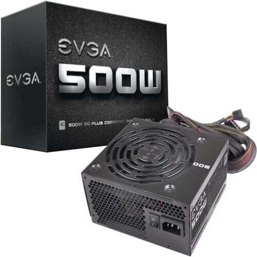 EVGA 500W WATT 80 PLUS White Power Supply be Useed with a Gtx 1650 super 100-W1-0500-K6