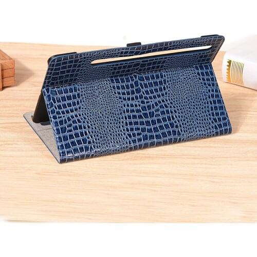 Case For Samsung Galaxy Tab S7 11" T870 2020 Tablet Case Shockproof Crocodille Pattern Tablet Case For Samsung Tab S7 T875 Cover