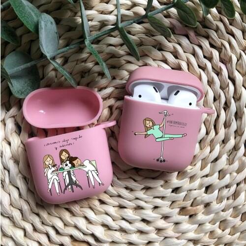 Cartoon Medicine Doctor Nurse Candy pink TPU silicone Bluetooth Airpod Case For Airpods 1/2 Airpods pro 3 TPU soft cover