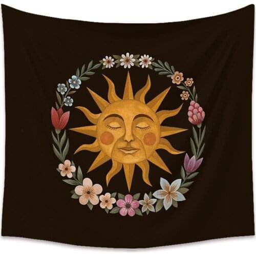 Color Sun Stapestry,Hanging Polyester Background Blanket,Home Decor,Butterfly Beach Shawl,28-90 Inch