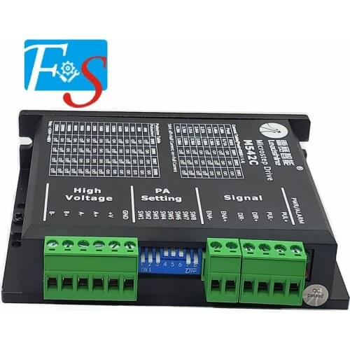 Original Leadshine M542C two-phase 57(NEMA23) Stepper Motor Driver 24-50V For CNC Machine 3D printer