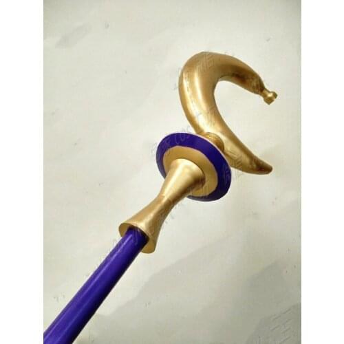 Game LOL Solaka Magic Wand Weapon Cane Canna Mudi Man Moon Goddess Cosplay Props Carnival Fancy Weapon Cosplay Gift