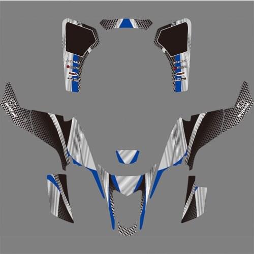 Customized for Suzuki ATV LTZ 400 Graphics Background Stickers 3M DECALS for Suzuki LTZ400 2003 2004 2005 2006 2007 2008 LTZ-400