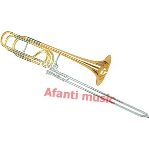 Cupronickel Tuning Pipe and Changed Tone Bass Trombone with Cloth Bag for Sale (ASL-831)
