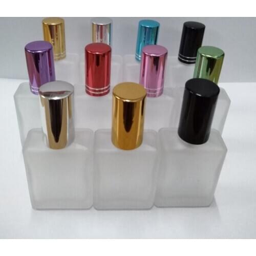 MUB 17ml Mini Travel Portable Atomizer Perfume Bottle Frosted Glass Refillable Spray Perfume Bottle Empty Container High Quality